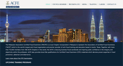 Desktop Screenshot of acfe.com.my